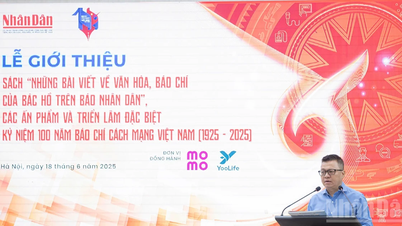 [Ảnh] Báo Nhân Dân ra mắt sách, ấn phẩm và triển lãm kỷ niệm 100 năm Ngày Báo chí Cách mạng Việt Nam