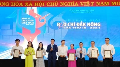 Verleihung des 9. Dak Nong Provincial Press Award 2024