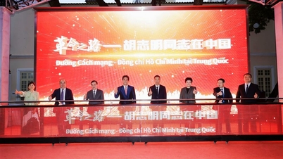 Vernissage de l'exposition thématique « Voie révolutionnaire. Le camarade Ho Chi Minh en Chine »