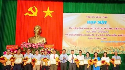 Chủ tịch UBND tỉnh Vĩnh Long tặng Bằng khen cho Báo Pháp luật Việt Nam