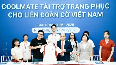 Startup Coolmate tài trợ trang phục cho Liên đoàn Cờ Việt Nam giai đoạn 2025-2028
