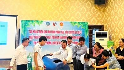 Công nghệ ủ rác hữu cơ dễ phân hủy - giải pháp tiết kiệm, thân thiện môi trường