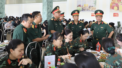 Creativity and responsibility to make army meals more delicious