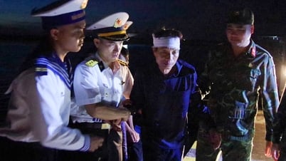 Bệnh xá đảo Trường Sa cấp cứu kịp thời ngư dân gặp nạn trên biển