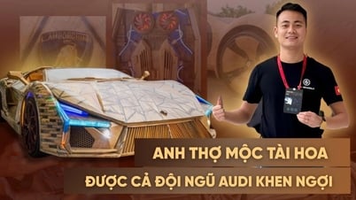 50 tỷ lượt xem anh thợ mộc Việt sáng chế dàn siêu xe gỗ độc nhất thế giới
