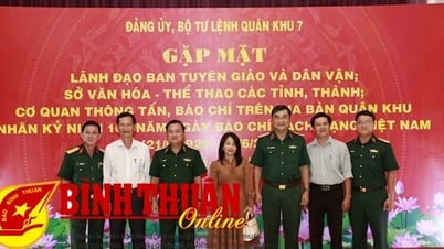 Bộ Tư lệnh Quân khu 7 gặp mặt các cơ quan thông tấn, báo chí