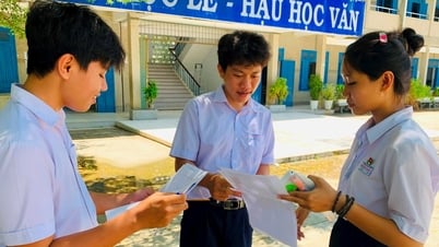คะแนนสอบเข้าชั้น ม.4 จังหวัดบิ่ญถ่วน ปี 2568
