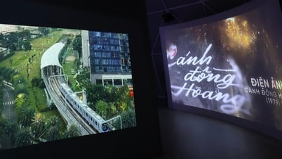 Vea obras típicas de la ciudad de Ho Chi Minh a través de la tecnología de videoarte multisensorial
