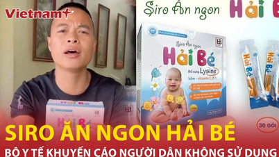 Food Safety Department exposes the truth about "Hai Be delicious syrup"