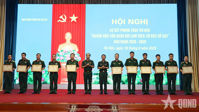 Binh chủng Thông tin liên lạc sơ kết Phong trào Thi đua “Ngành Hậu cần Quân đội làm theo lời Bác Hồ dạy”