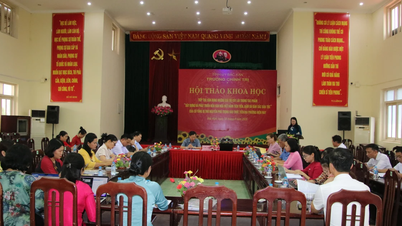សិក្ខាសាលា​វិទ្យាសាស្ត្រ​ស្ដីពី​ការ​អនុវត្ត​តម្លៃ​វប្បធម៌​និង​មនោគមវិជ្ជា​របស់​អតីត​អគ្គលេខាធិកា​រ Nguyen Phu Trong ទៅ​នឹង​ការ​អនុវត្ត​ក្នុង​មូលដ្ឋាន