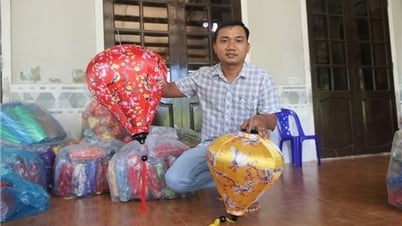 9X bỏ phố về quê, đưa đèn lồng phố Hội ra thế giới