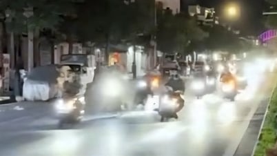 Situación recurrente de "conductores locos" que causan caos en las calles de Hai Phong