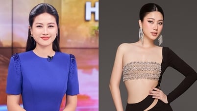 Nữ BTV Thời sự cao 1,73m gây chú ý ở Hoa hậu Hoàn vũ Việt Nam 2025