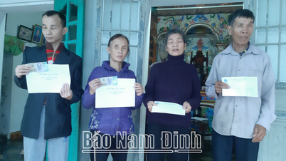សមាគមពិការភ្នែក Nghia Hung យកចិត្តទុកដាក់ចំពោះជីវិតរបស់សមាជិករបស់ខ្លួន។