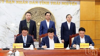 Ký kết Biên bản ghi nhớ hợp tác về đầu tư Trung tâm Dữ liệu tỉnh Thái Nguyên