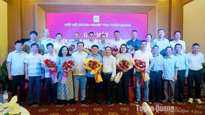Tuyen Quang Province Business Association meets with press agencies