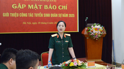 Gặp mặt báo chí giới thiệu công tác tuyển sinh quân sự năm 2025