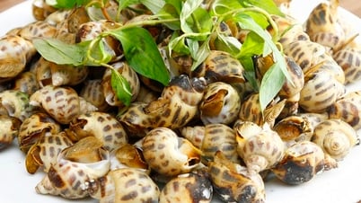 How to grill delicious snails with an air fryer, the more you eat, the more addicted you become