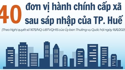 Toàn cảnh 40 đơn vị hành chính cấp xã của Huế sau sắp xếp, sáp nhập