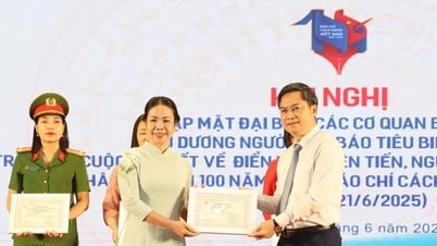 Báo Hànộimới đạt giải đặc biệt Cuộc thi viết về điển hình tiên tiến, người tốt, việc tốt năm 2025