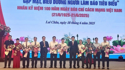 ផ្តល់កិត្តិយសដល់អ្នកសារព័ត៌មានឆ្នើមនៅឡៃចូវ