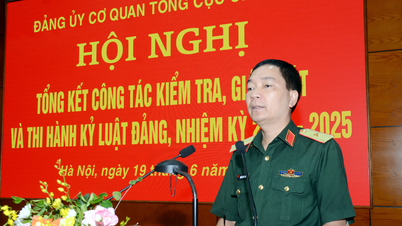 Đảng ủy Cơ quan Tổng cục Chính trị tổng kết công tác kiểm tra, giám sát nhiệm kỳ 2020-2025