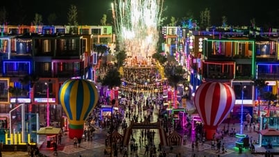 ពិធីបុណ្យ Lala Town នៅ Flamingo Golden Hill Ha Nam