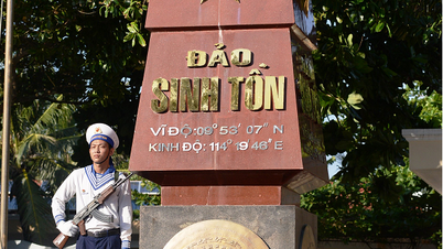 Newspapers cross the waves to Truong Sa and DK1 platform