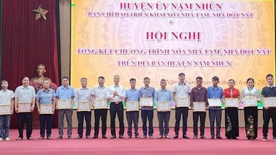 Summary of the Program to eliminate temporary and dilapidated houses in Nam Nhun district