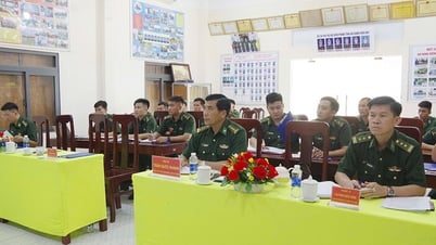 Sơ kết công tác biên phòng 6 tháng đầu năm 2025