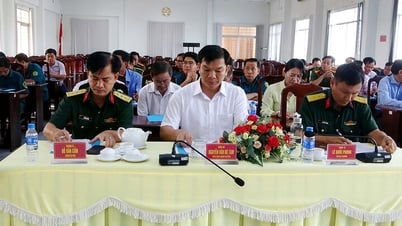 Tri Tôn sơ kết công tác quân sự, quốc phòng địa phương