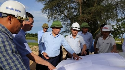 Lãnh đạo tỉnh Nghệ An kiểm tra Dự án Hạ tầng cơ bản cho phát triển toàn diện 4 tỉnh Bắc miền Trung