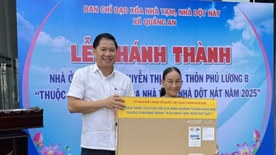 Quảng Điền hoàn thành 76 căn nhà hỗ trợ các gia đình khó khăn