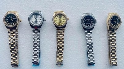 450 đồng hồ Rolex giả bị thu giữ