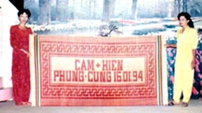 From the singing of Cai Be River to Ta Nien bamboo mats