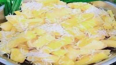 Yuca al vapor con agua de coco: sabor rústico campestre