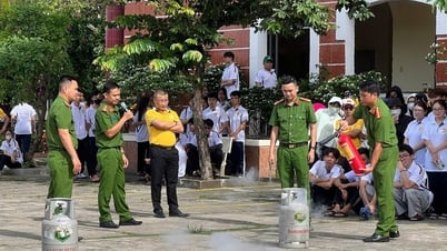 Nâng cao kỹ năng phòng cháy chữa cháy trong nhà trường