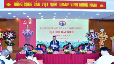 [Ảnh] Đại hội đại biểu Đảng bộ cơ quan Ủy ban Kiểm tra Trung ương nhiệm kỳ 2025-2030
