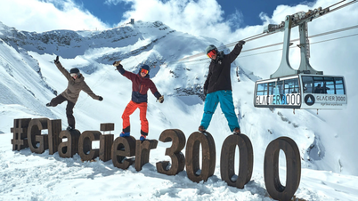 Trải nghiệm ngắm toàn cảnh dãy Alps hùng vĩ với cáp treo Glacier 3000 tại Thuỵ Sĩ