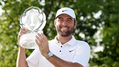‘Cỗ máy chiến thắng’ Scottie Scheffler tiếp tục gieo sầu cho đối thủ tại Memorial Tournament