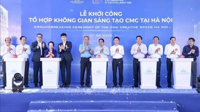 นายกรัฐมนตรี Pham Minh Chinh กล่าวว่า CMC Creative Space Complex จะต้องเป็นสถานที่รวบรวมและเผยแพร่วัฒนธรรมและปัญญา
