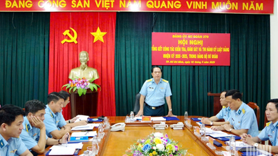 The Party Committee of Division 370 summarizes the work of inspection, supervision and enforcement of Party discipline.