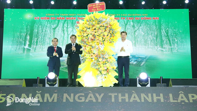 Kỷ niệm 50 năm thành lập Tổng công ty Cao su Đồng Nai