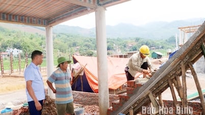 ラックソン地区は自然災害に早期かつ遠方から対応