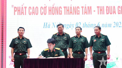 Bộ tư lệnh Lăng Chủ tịch Hồ Chí Minh phát động đợt thi đua cao điểm “Phất cao cờ hồng Tháng Tám - Thi đua giành 3 nhất”