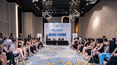 Nhà thiết kế Julien Fournié yêu cầu đặc biệt khi tuyển chọn người mẫu Việt Nam