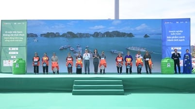 Tan A Dai Thanh acompaña el "Día Mundial del Medio Ambiente" y el "Mes de Acción por el Medio Ambiente 2025" en Quang Ninh.