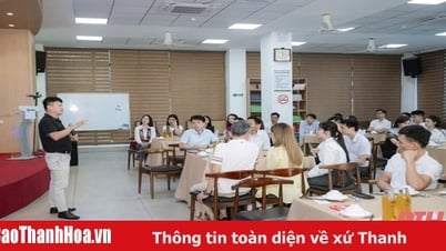วิสาหกิจเมืองThanh Hoa เชื่อมโยงการค้าและเรียนรู้จากโมเดลการพัฒนาเขตอุตสาหกรรมสีเขียวในไฮฟอง