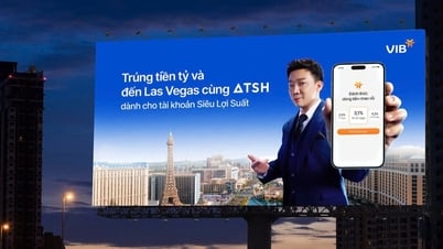 Cơ hội trúng tiền tỷ và đến Las Vegas cùng “Anh trai say hi" từ tài khoản Siêu lợi suất VIB